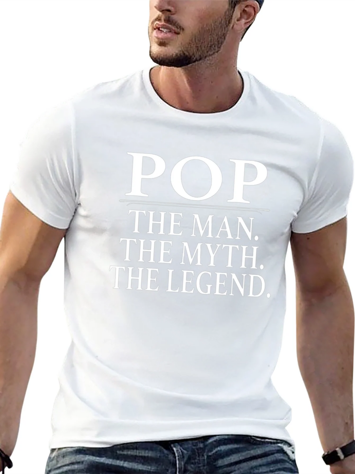 Pop the Man Myth Legend Graphic Tee product image 12