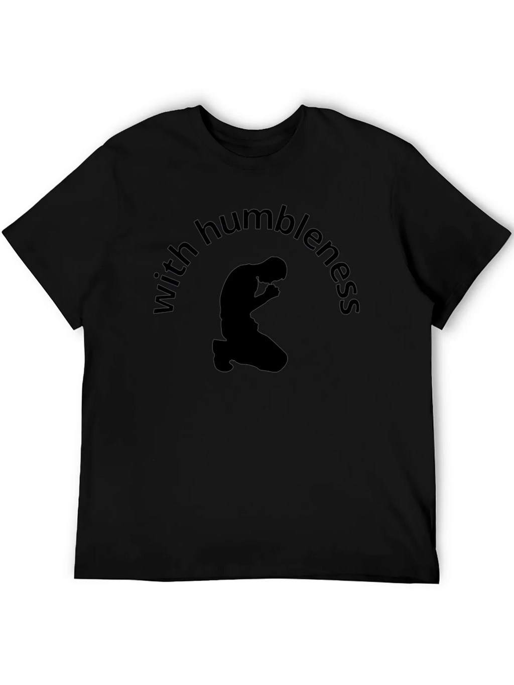 Humbleness Graphic Tee - Mens Black T-Shirt product image 5