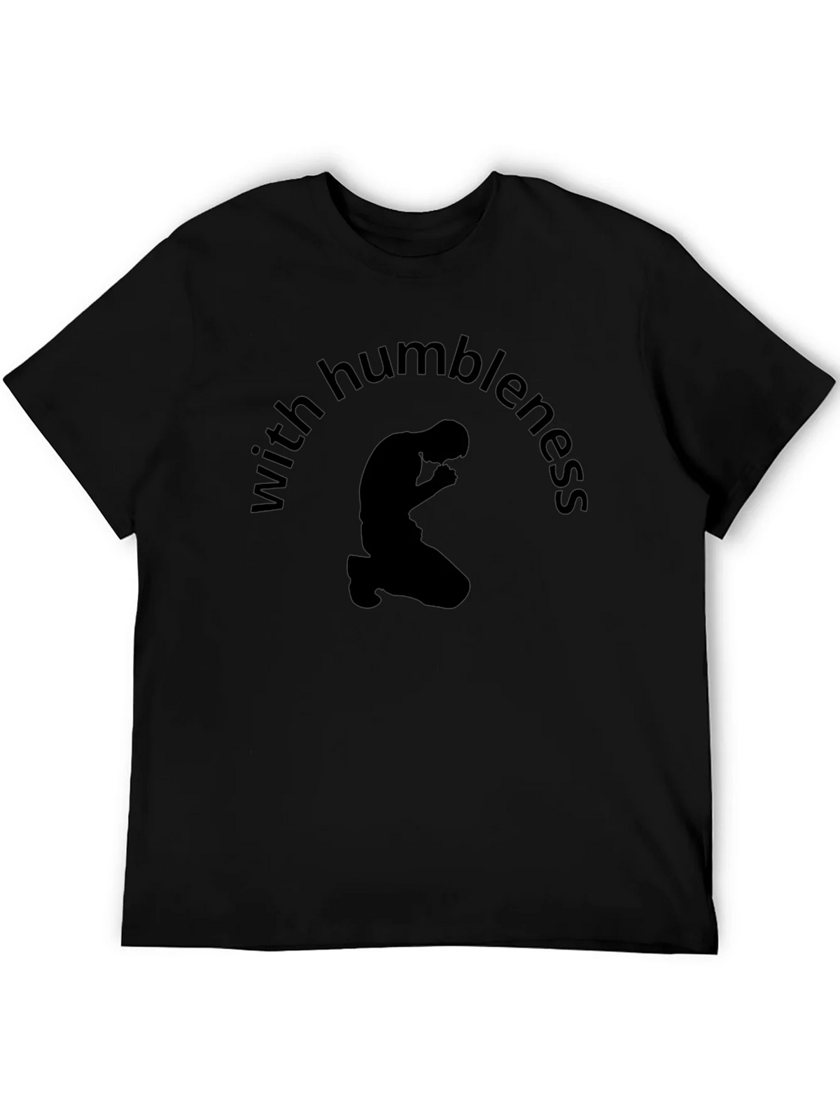 Humbleness Graphic Tee - Mens Black T-Shirt product image 5