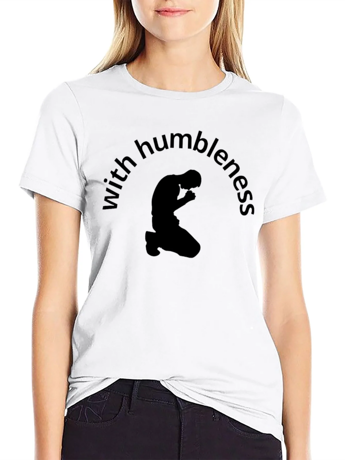 Humbleness Graphic Tee - Mens Black T-Shirt product image 8