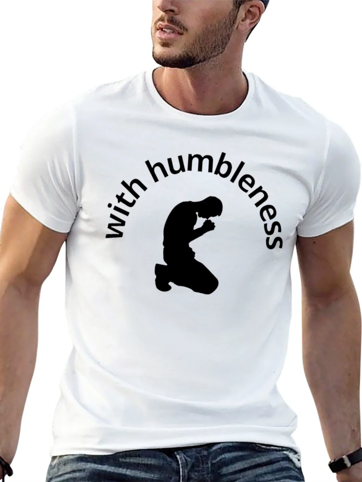 Humbleness Graphic Tee - Mens Black T-Shirt product image 12