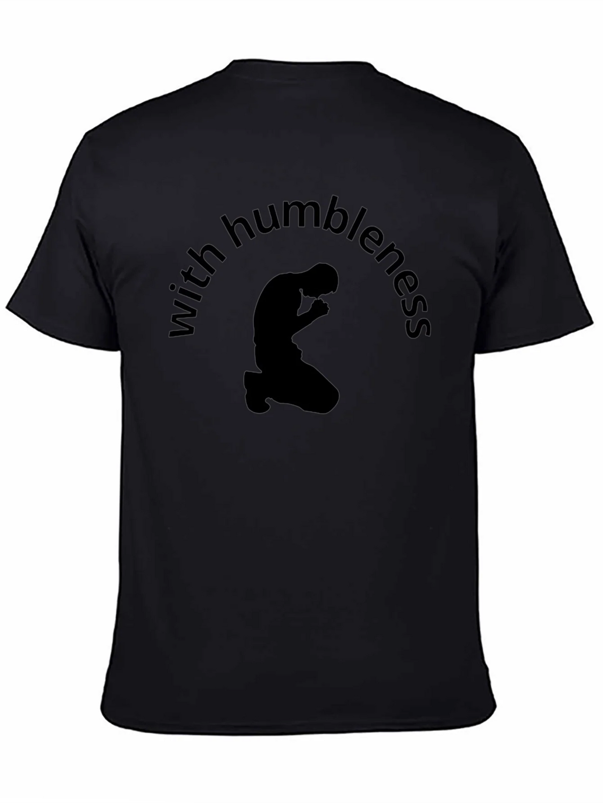 Humbleness Graphic Tee - Mens Black T-Shirt product image 4