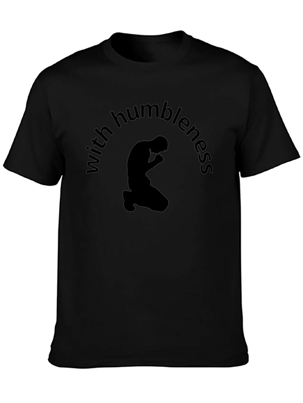 Humbleness Graphic Tee - Mens Black T-Shirt product image 3