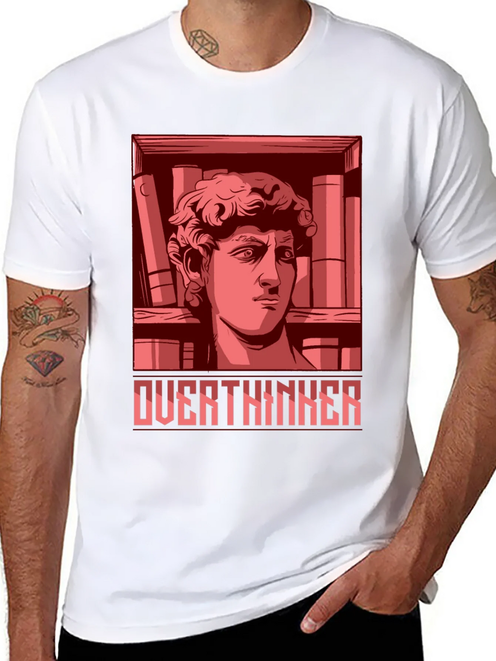 Overthinker T-Shirt - Michelangelo Inspired product image 7