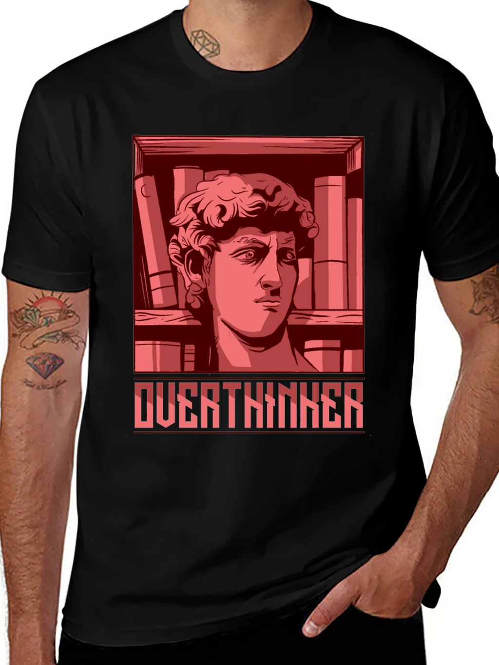 Overthinker T-Shirt - Michelangelo Inspired product image 1