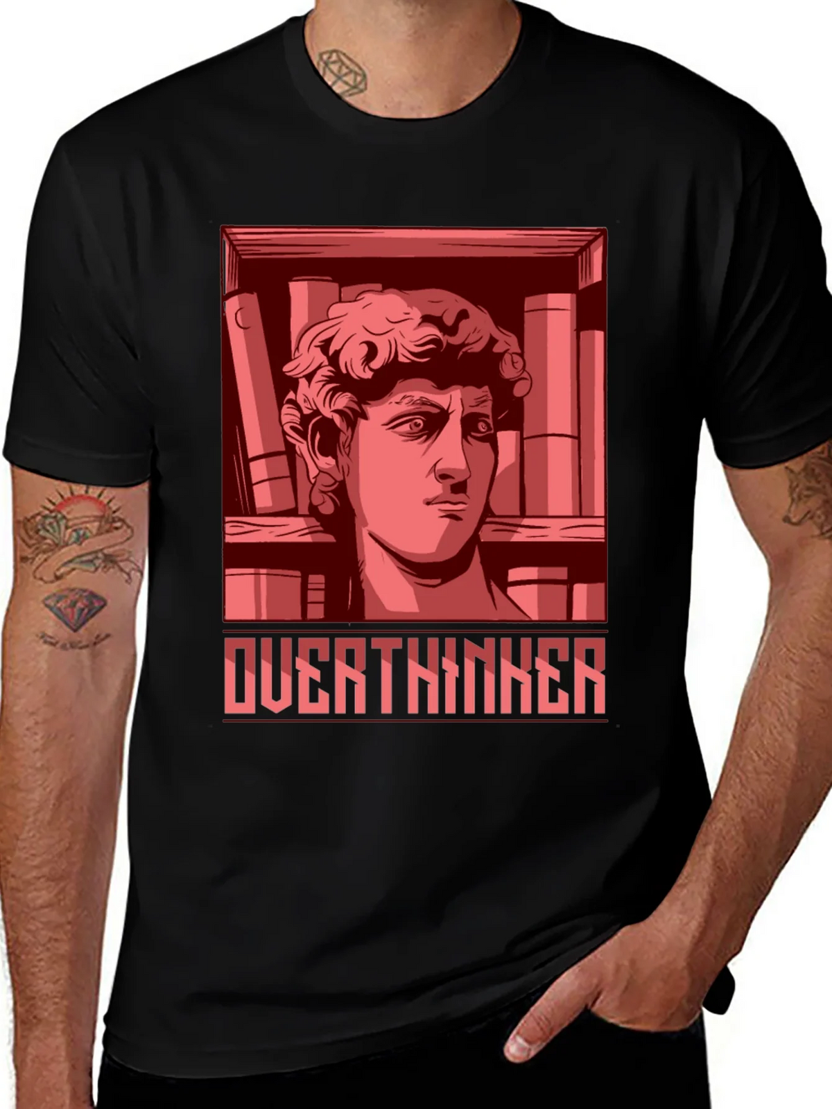 Overthinker T-Shirt - Michelangelo Inspired product image 1