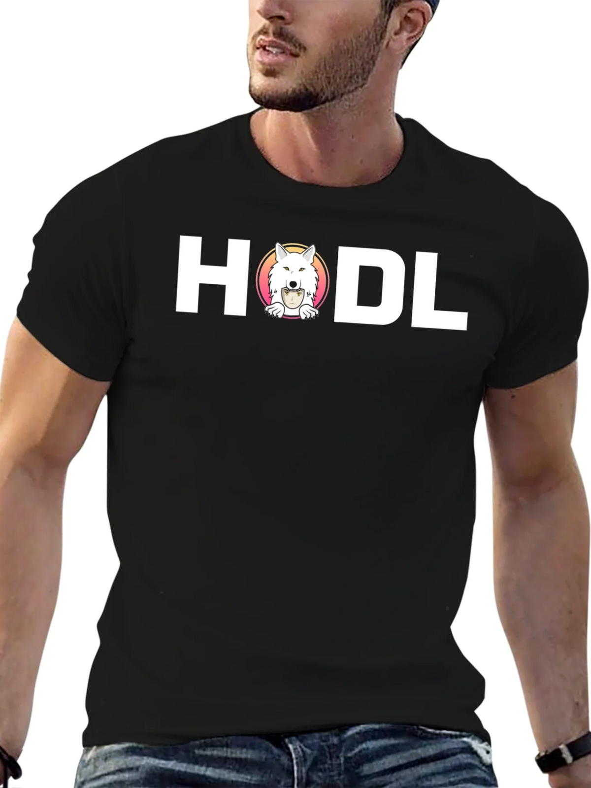 HODL Crypto T-Shirt - Shiba Inu Dog Bitcoin Holder product image 5