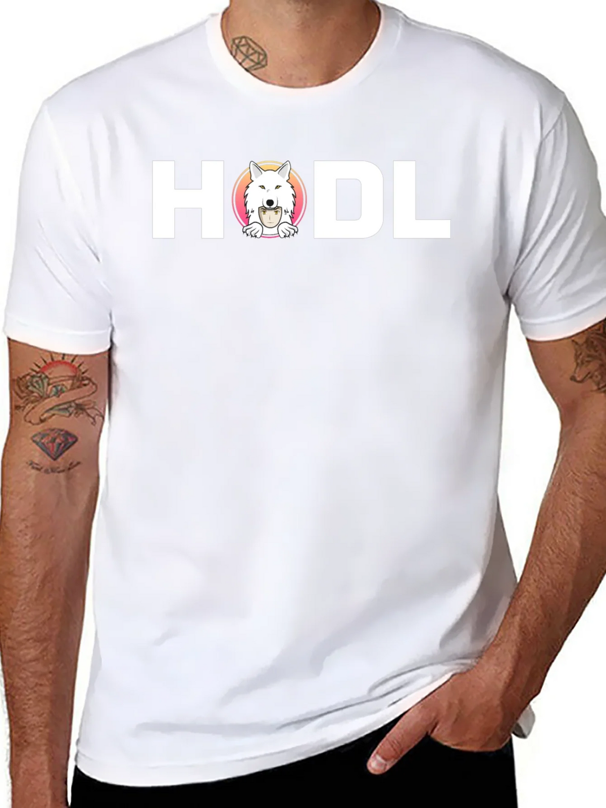 HODL Crypto T-Shirt - Shiba Inu Dog Bitcoin Holder product image 6
