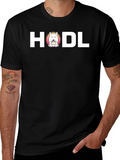 HODL Crypto T-Shirt - Shiba Inu Dog Bitcoin Holder product image 1