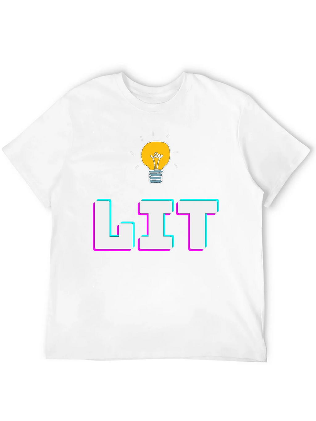 Lit Graphic T-Shirt - Trendy Casual Tee product image 11