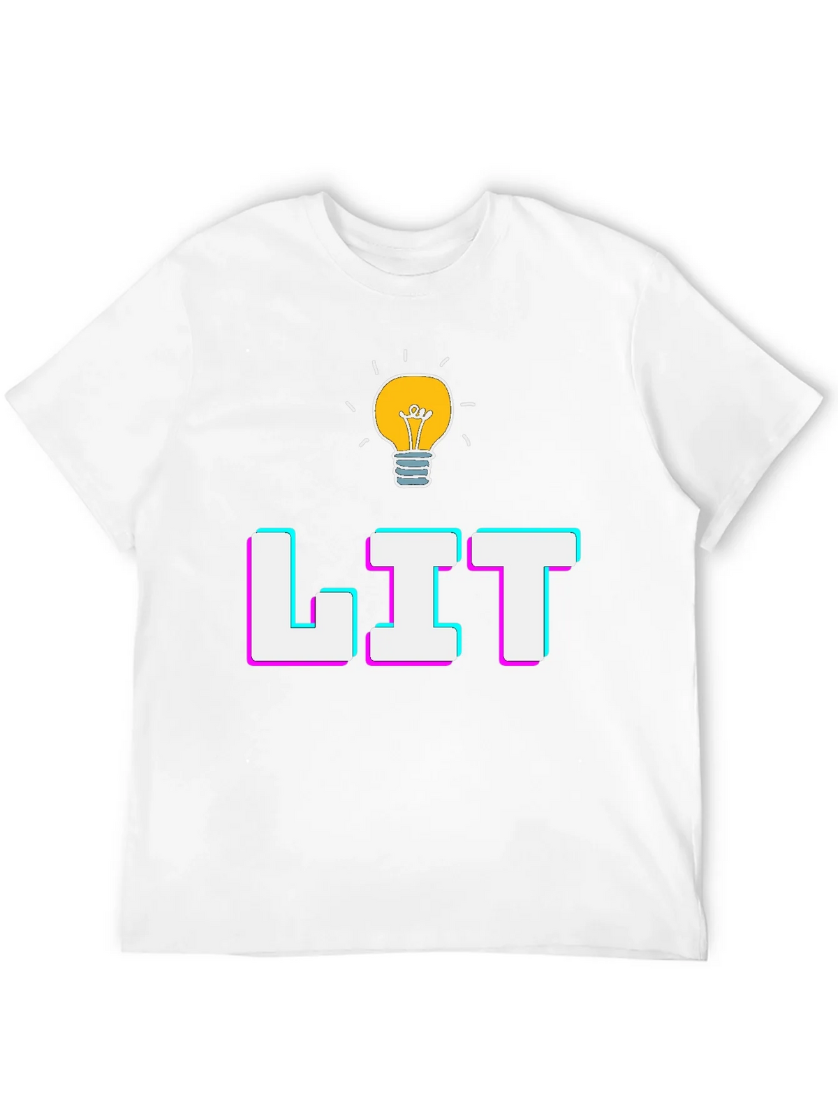 Lit Graphic T-Shirt - Trendy Casual Tee product image 11