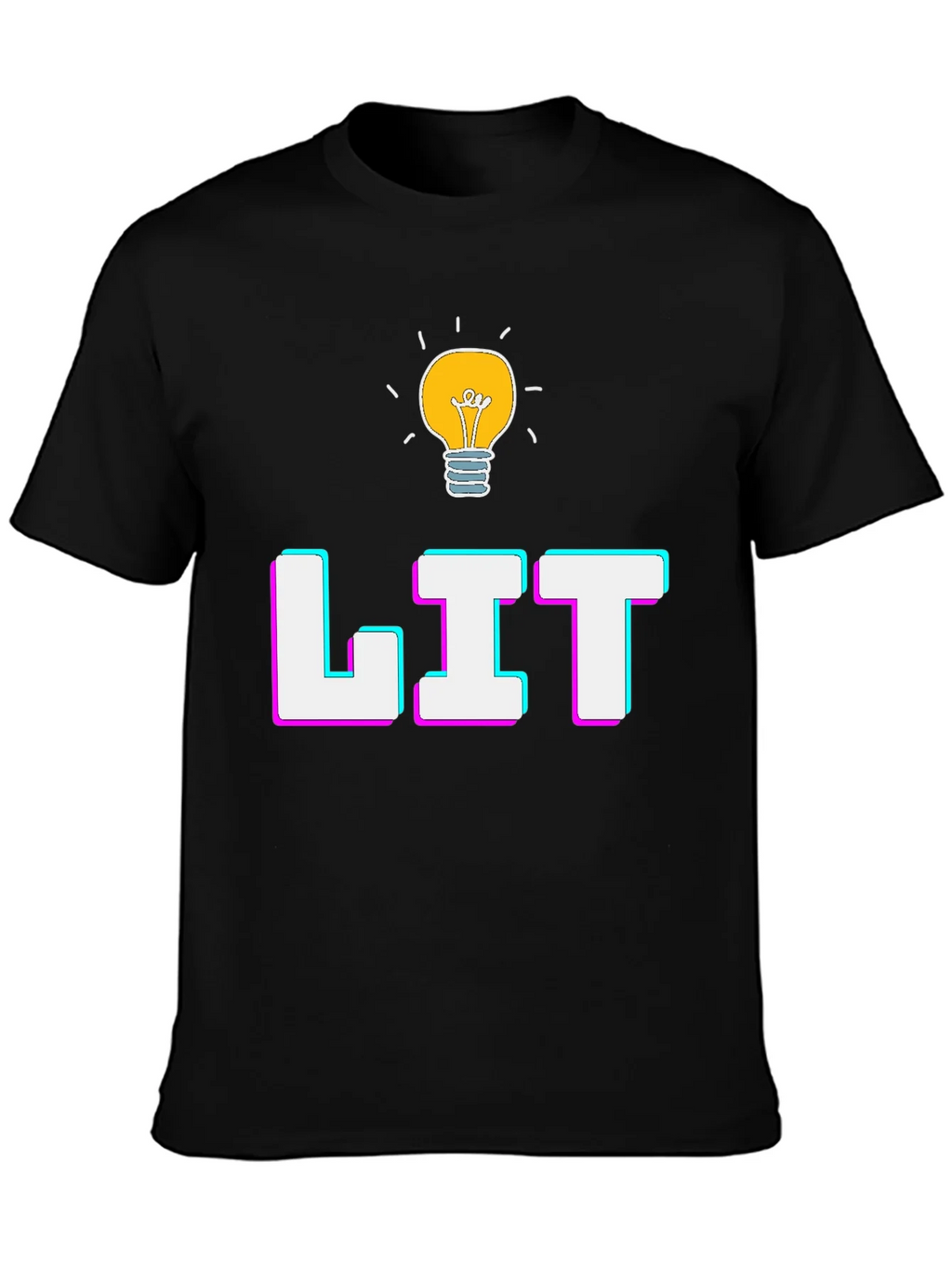 Lit Graphic T-Shirt - Trendy Casual Tee product image 3