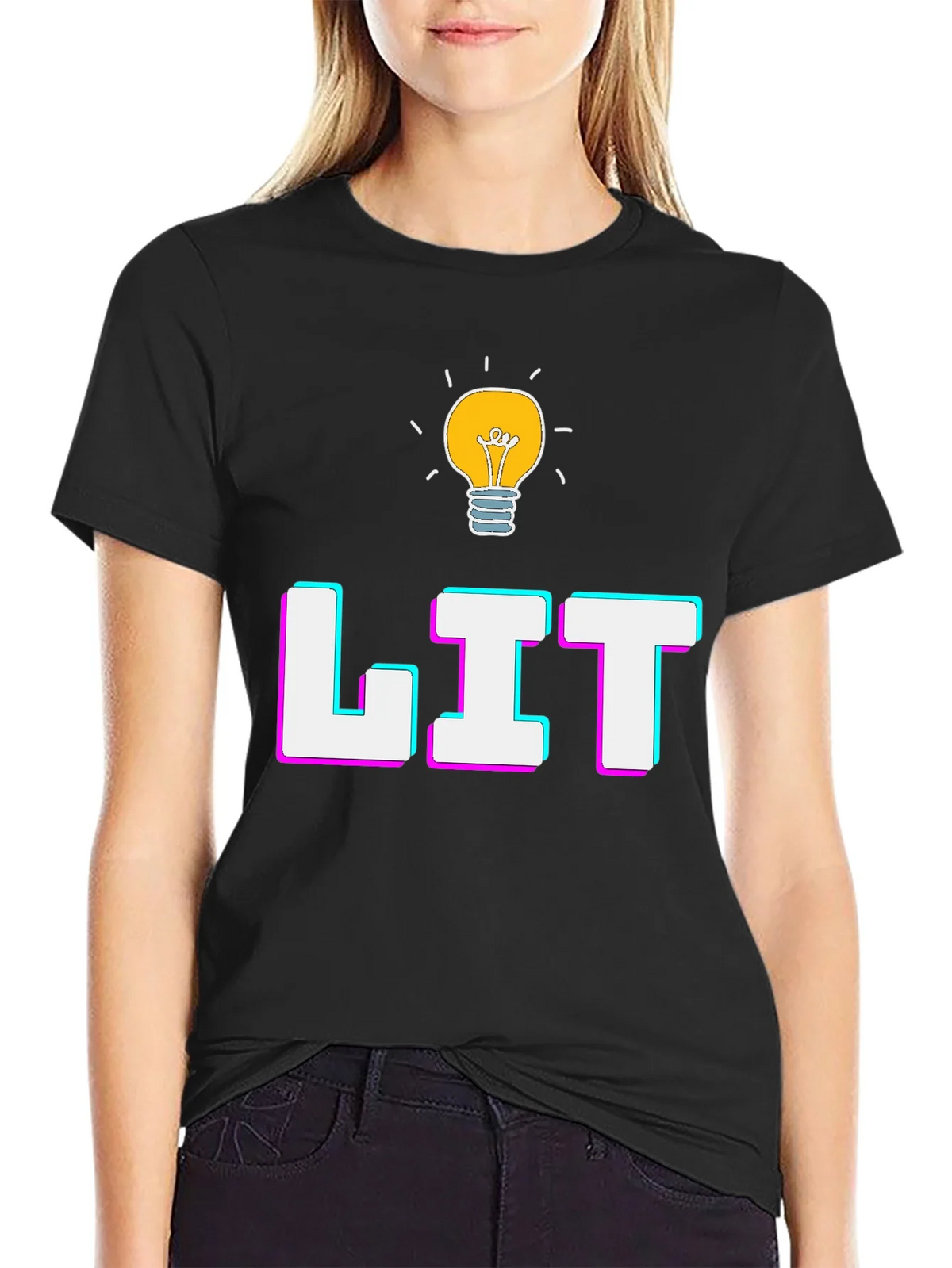 Lit Graphic T-Shirt - Trendy Casual Tee product image 2