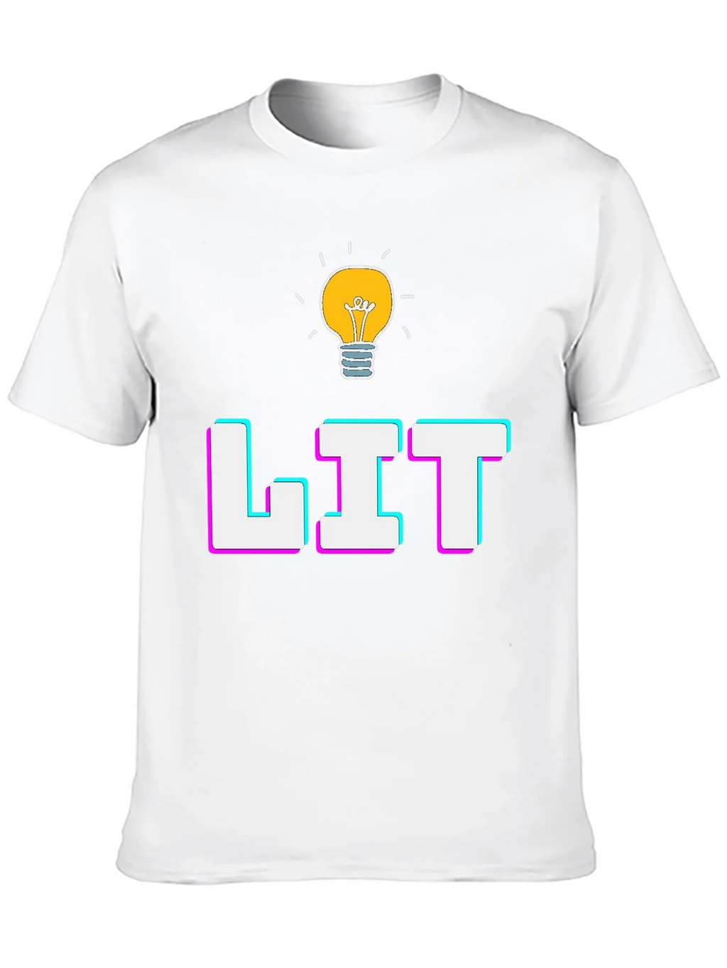 Lit Graphic T-Shirt - Trendy Casual Tee product image 9