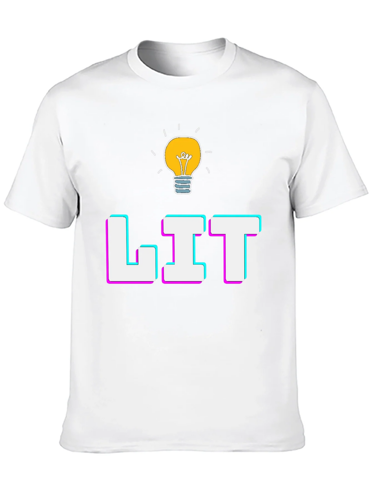 Lit Graphic T-Shirt - Trendy Casual Tee product image 9