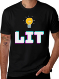 Lit Graphic T-Shirt - Trendy Casual Tee product image 1