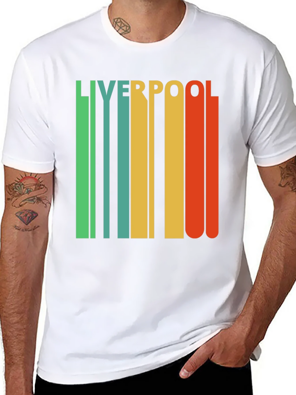 Liverpool Retro Style Graphic T-Shirt product image 7