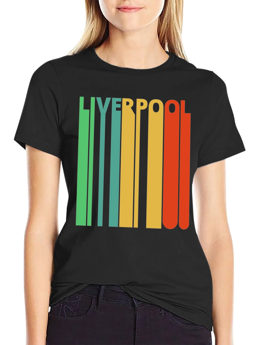 Liverpool Retro Style Graphic T-Shirt product image 2