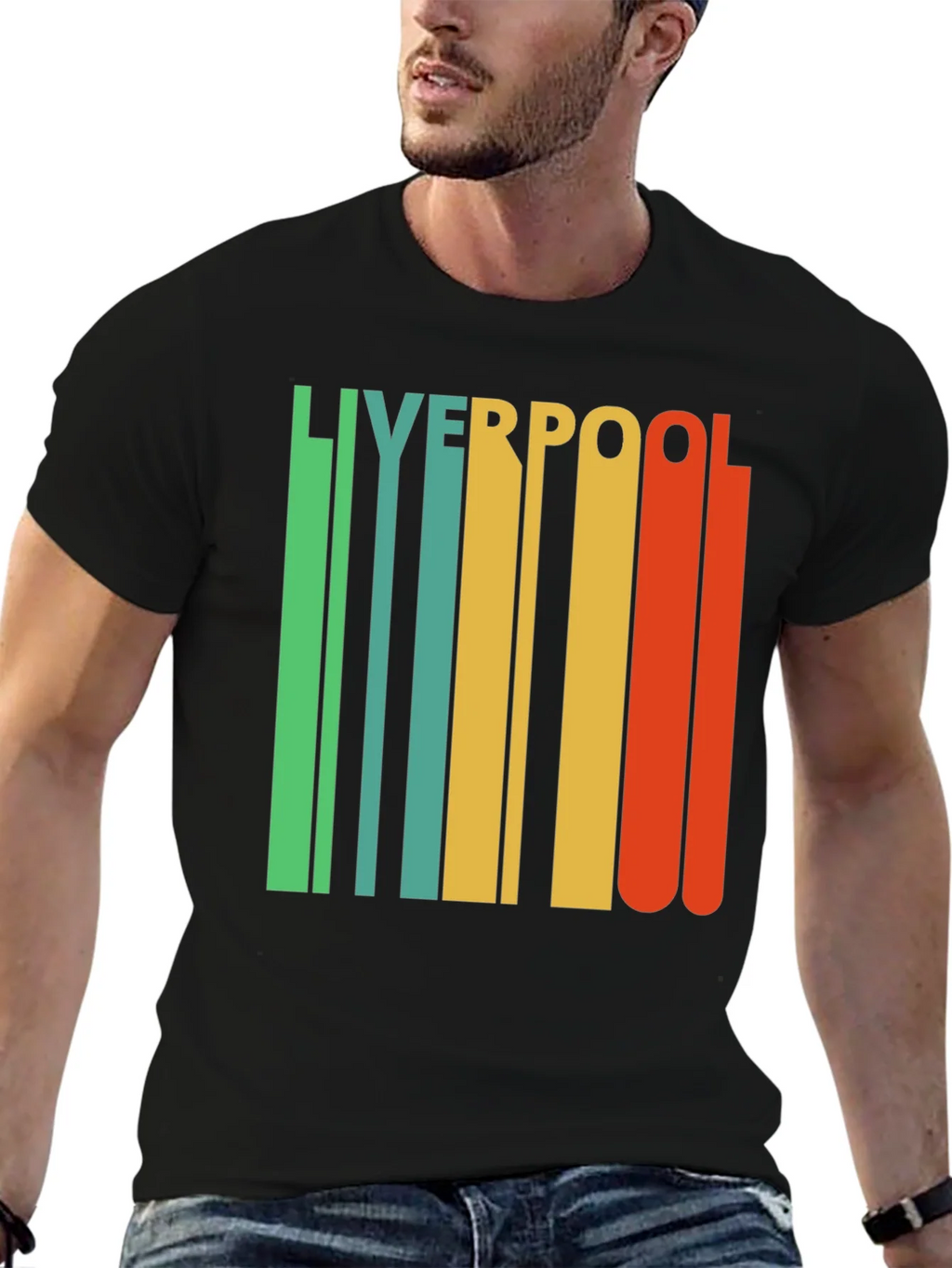 Liverpool Retro Style Graphic T-Shirt product image 6