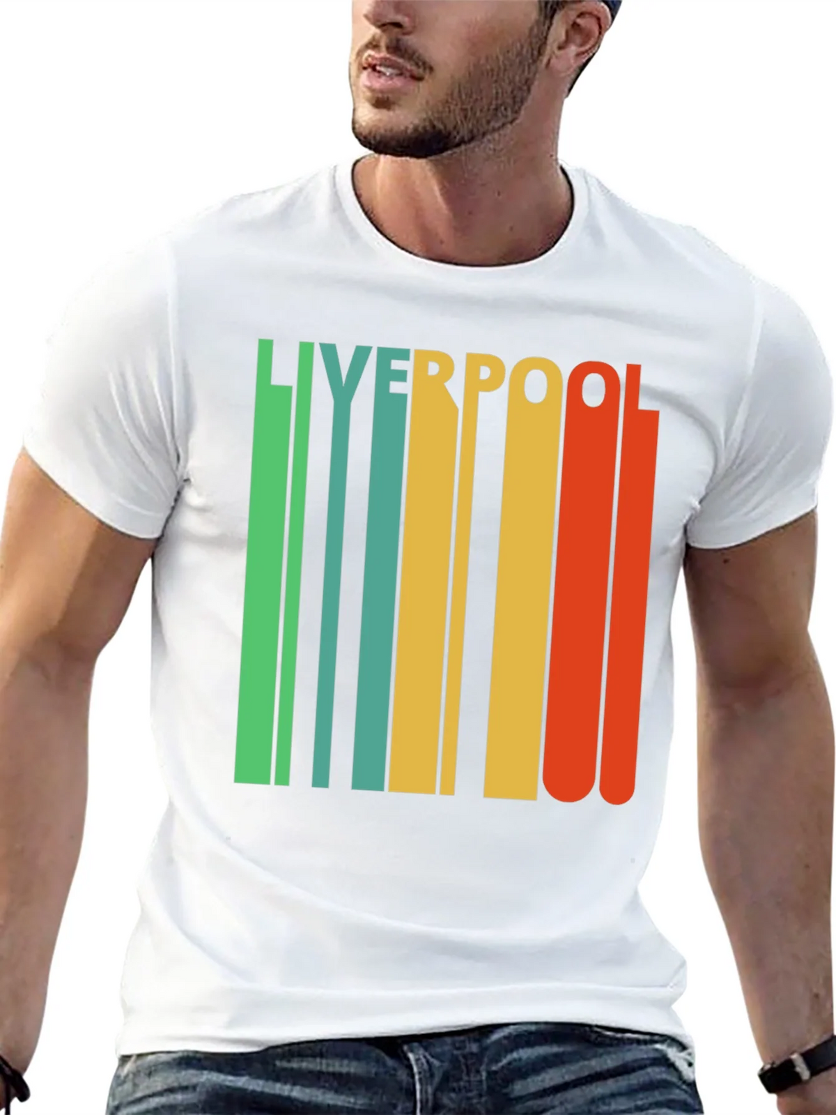 Liverpool Retro Style Graphic T-Shirt product image 11