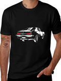 Classic Car Graphic Tee - Black product image 1
