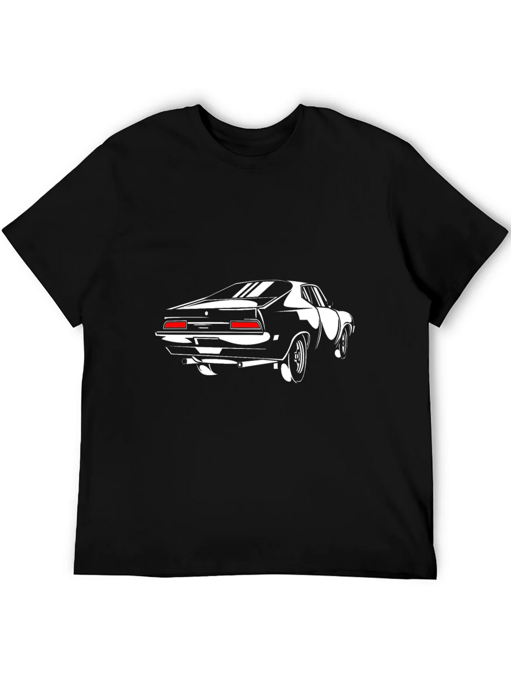 Classic Car Graphic Tee - Black product image 5