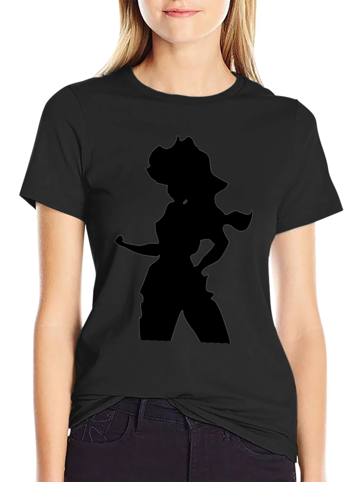 Silhouette Graphic T-Shirt - Black product image 2