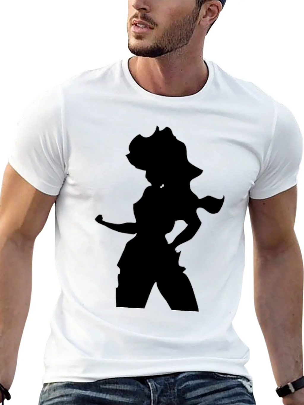 Silhouette Graphic T-Shirt - Black product image 12