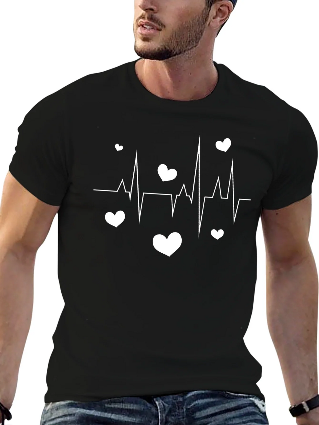 Heartbeat Love T-Shirt product image 6