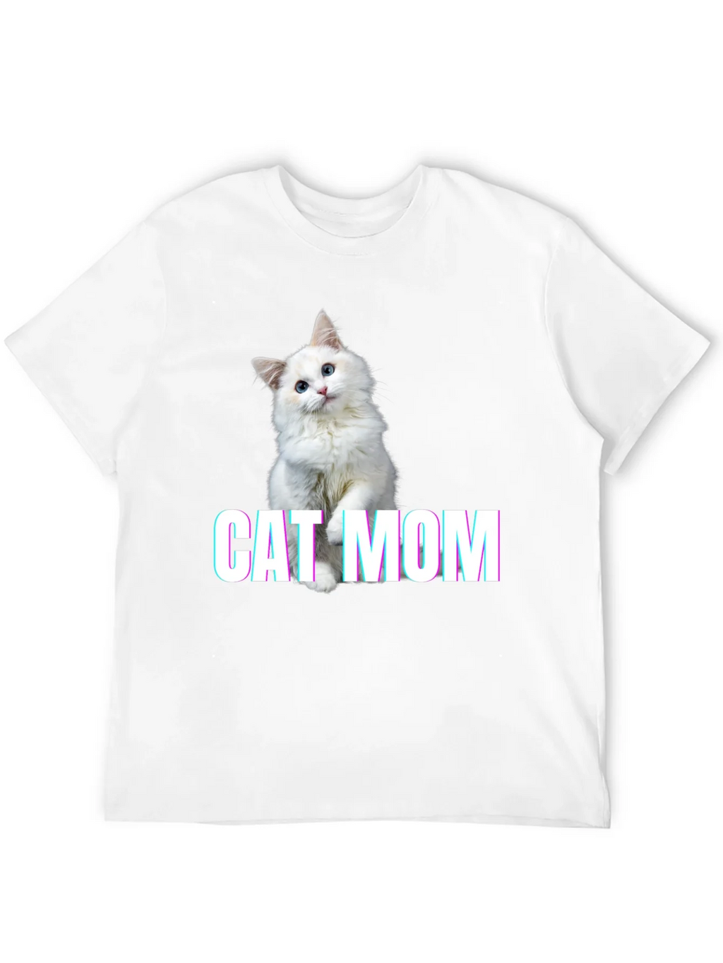 Cat Mom Graphic Tee - Soft Cotton Blend product image 11