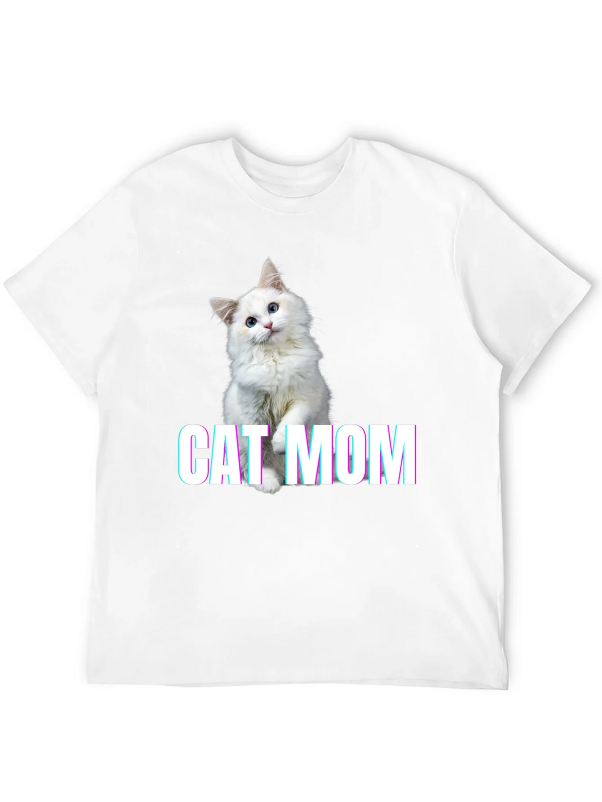 Cat Mom Graphic Tee - Soft Cotton Blend product image 11