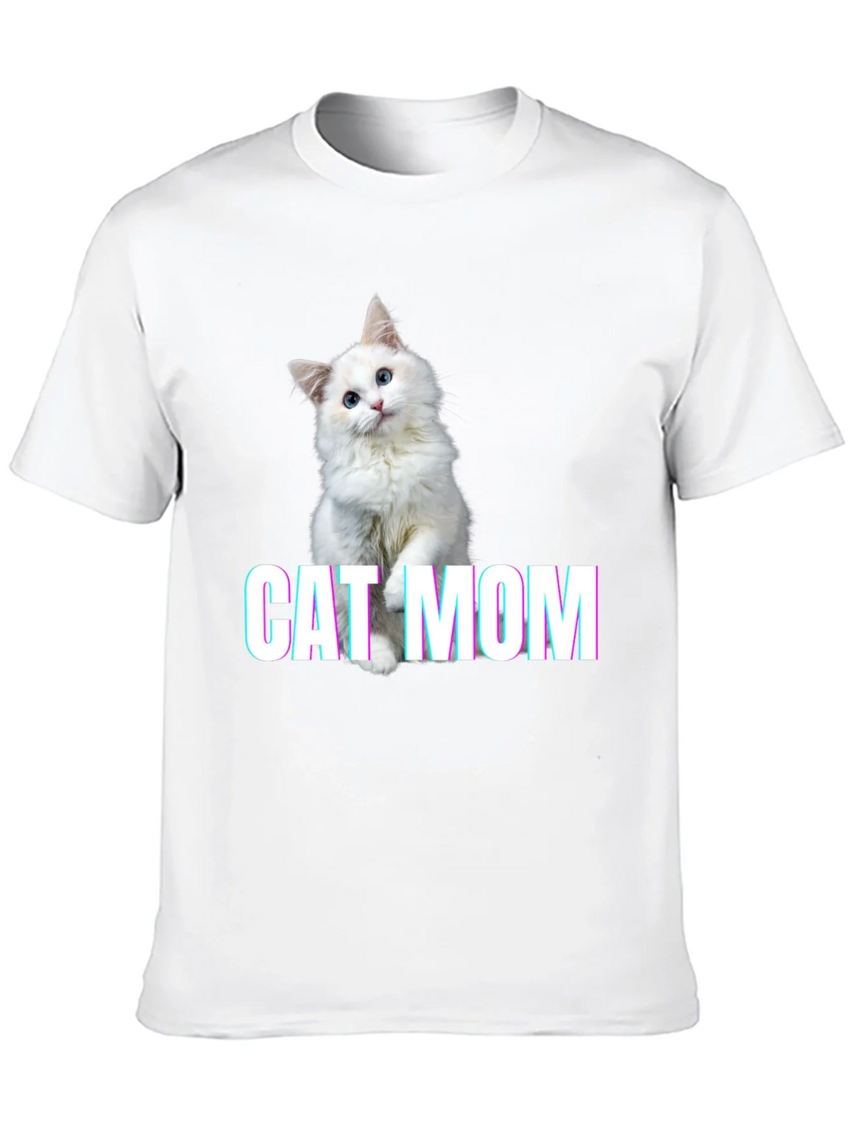 Cat Mom Graphic Tee - Soft Cotton Blend product image 9