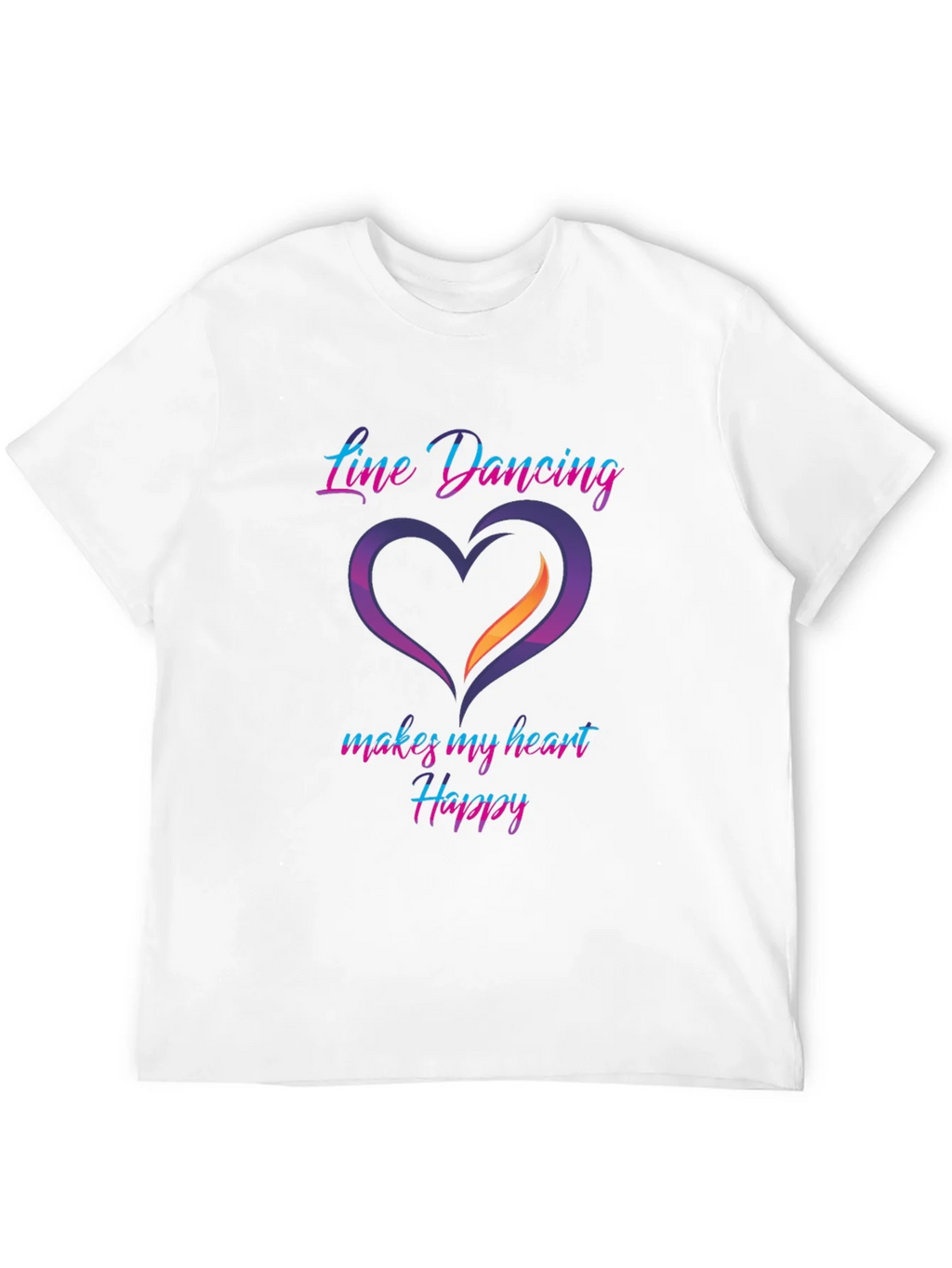 Line Dancing Heart T-Shirt product image 9