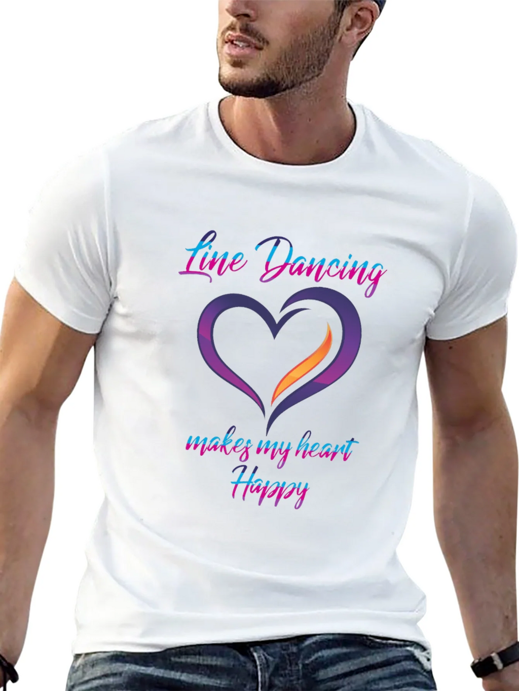 Line Dancing Heart T-Shirt product image 10