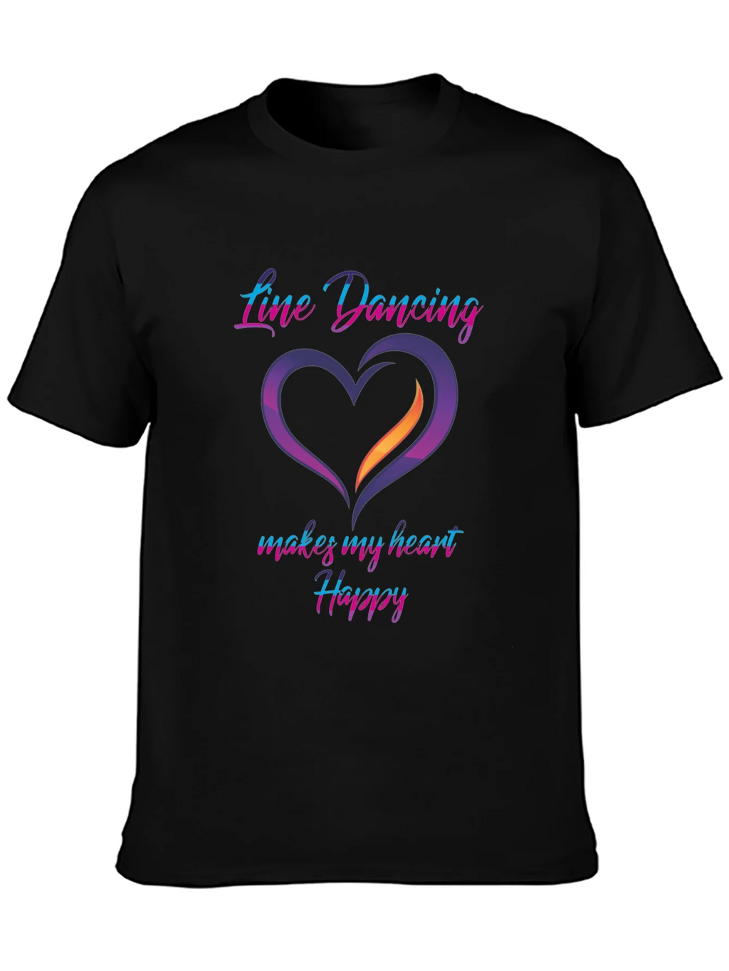 Line Dancing Heart T-Shirt product image 3