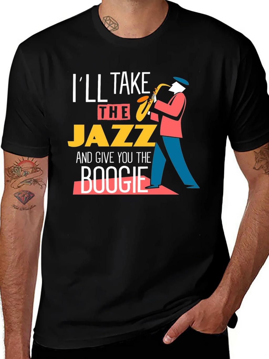 Ill Take the Jazz and Give You Boogie T-Shirt product image 1