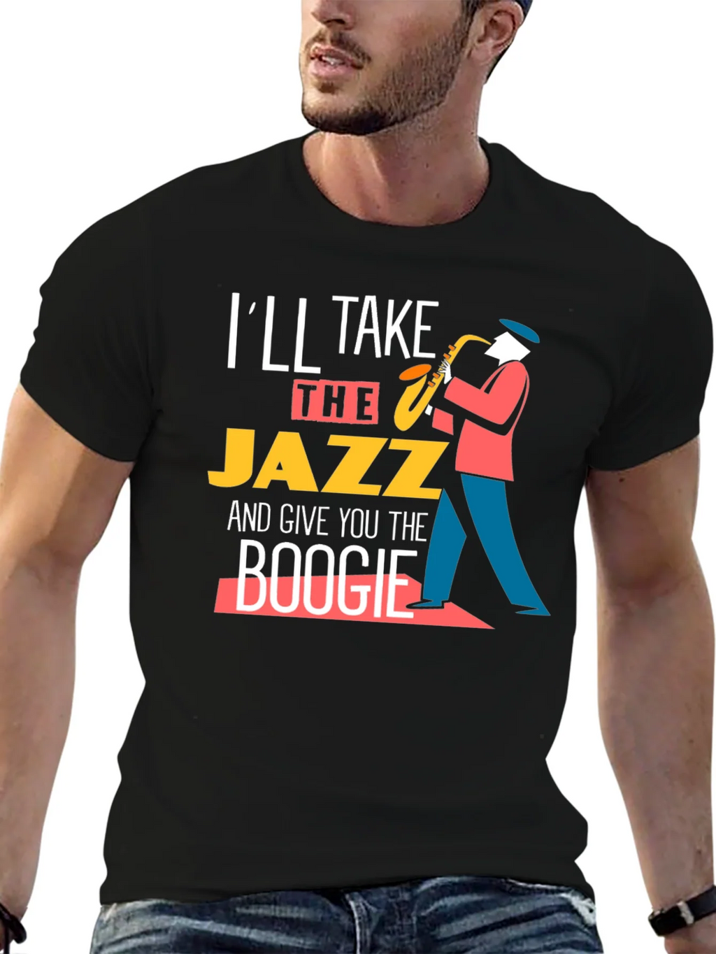 Ill Take the Jazz and Give You Boogie T-Shirt product image 6