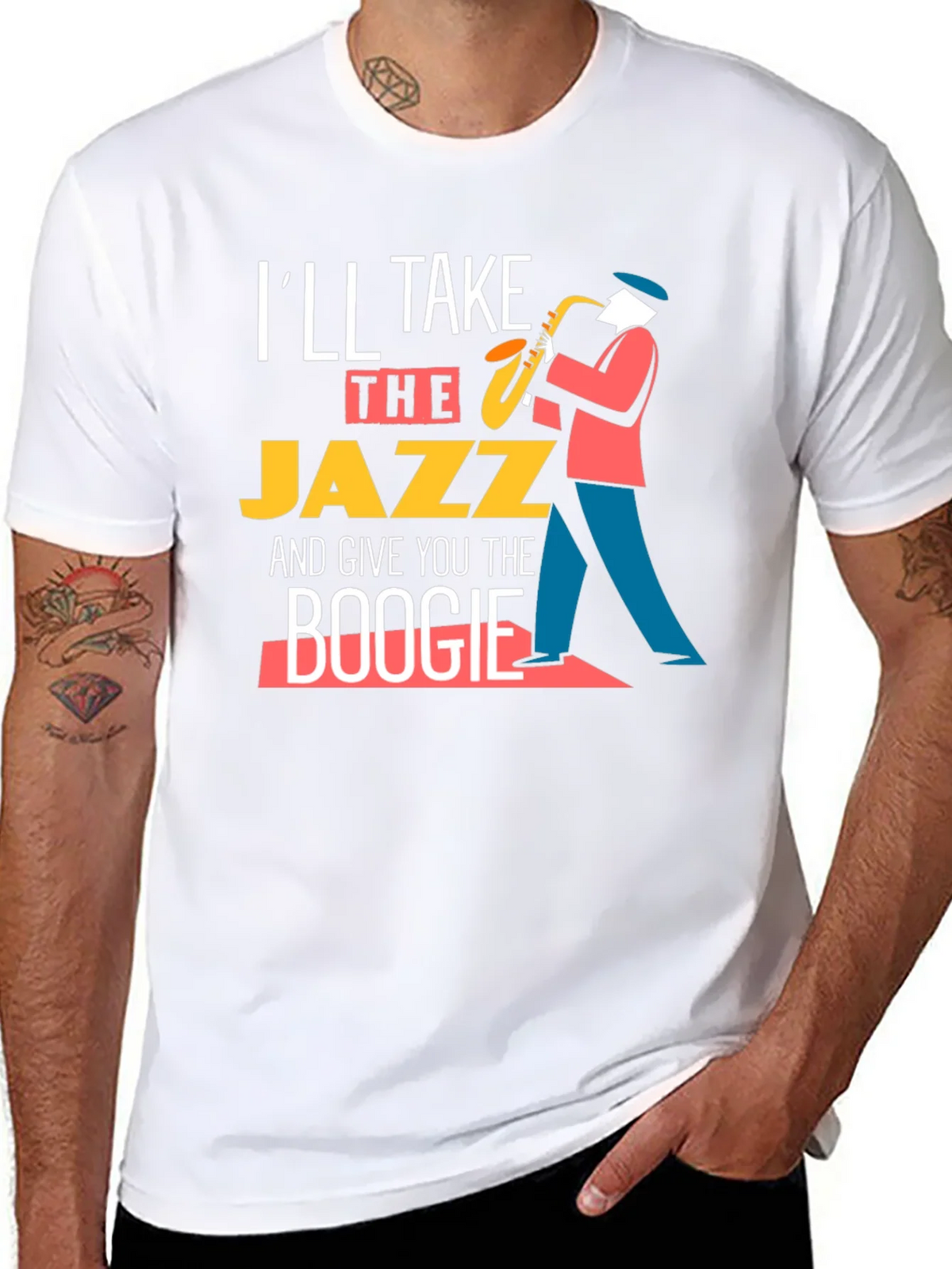 Ill Take the Jazz and Give You Boogie T-Shirt product image 7