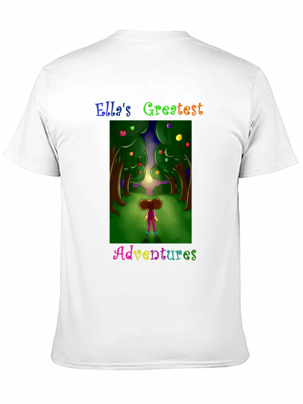 Ellas Adventures Graphic Tee - Black Cotton T-Shirt product image 10