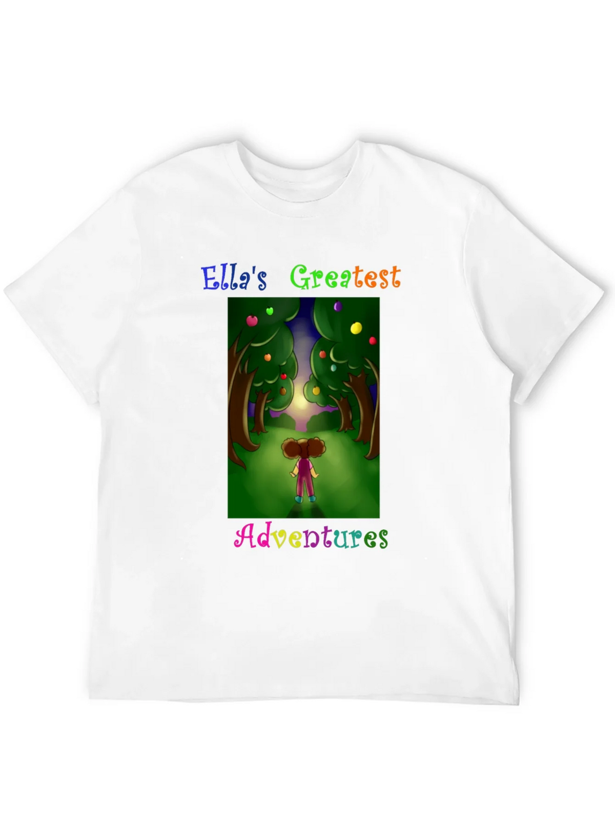 Ellas Adventures Graphic Tee - Black Cotton T-Shirt product image 11