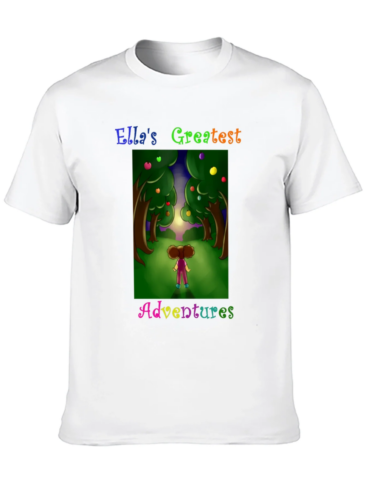 Ellas Adventures Graphic Tee - Black Cotton T-Shirt product image 9