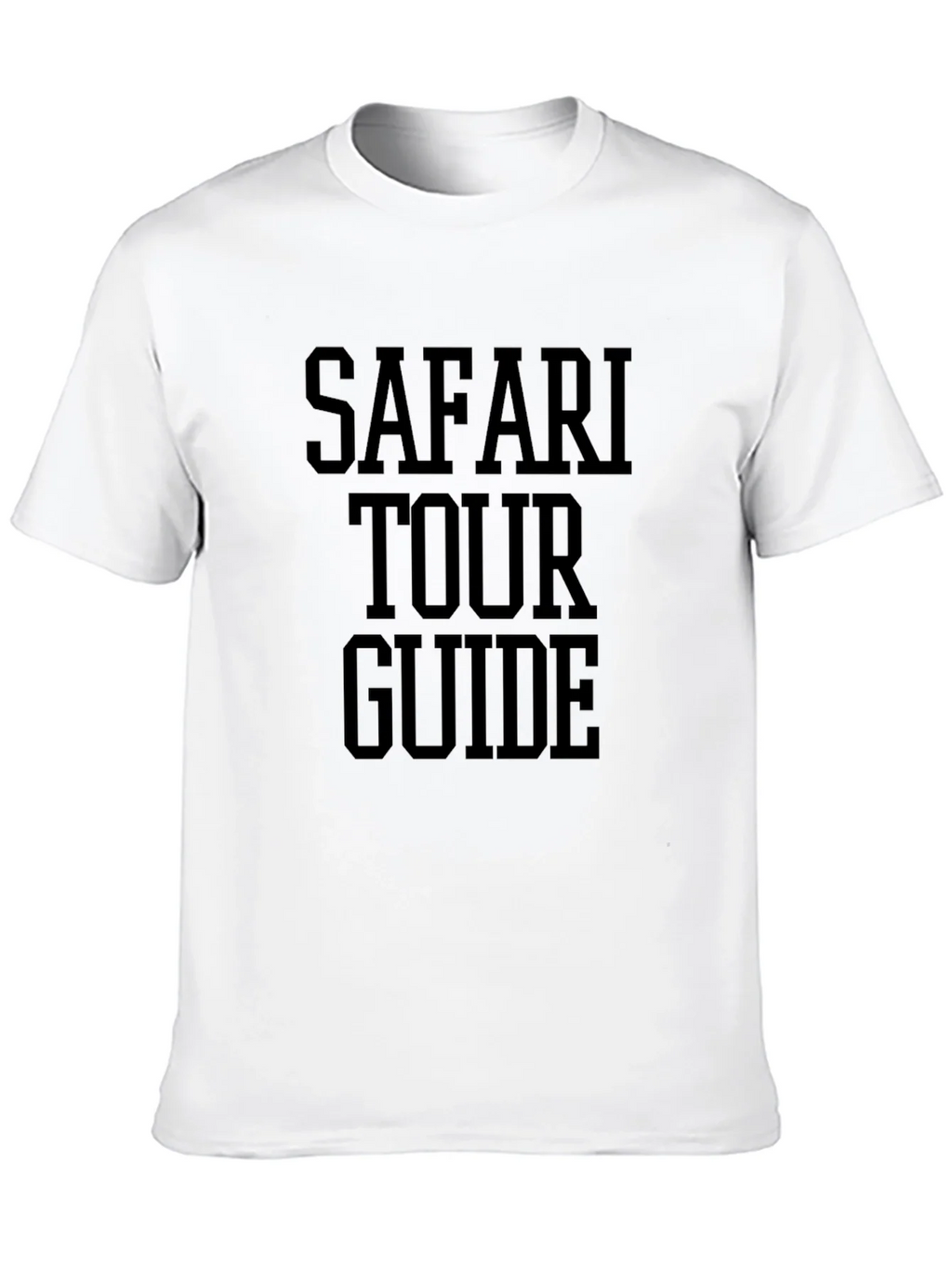 Safari Tour Guide T-Shirt - Black Graphic Tee product image 9