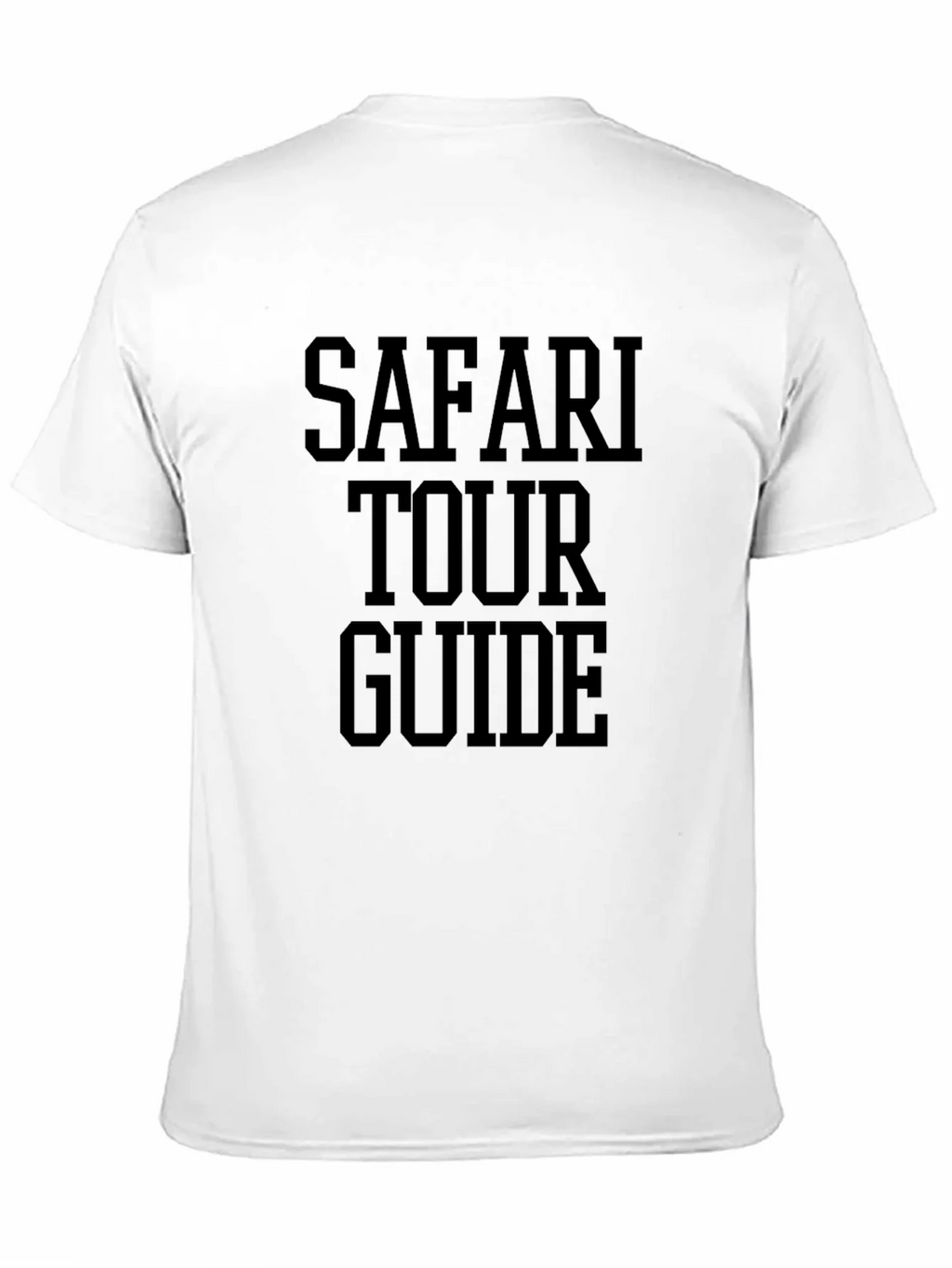 Safari Tour Guide T-Shirt - Black Graphic Tee product image 10