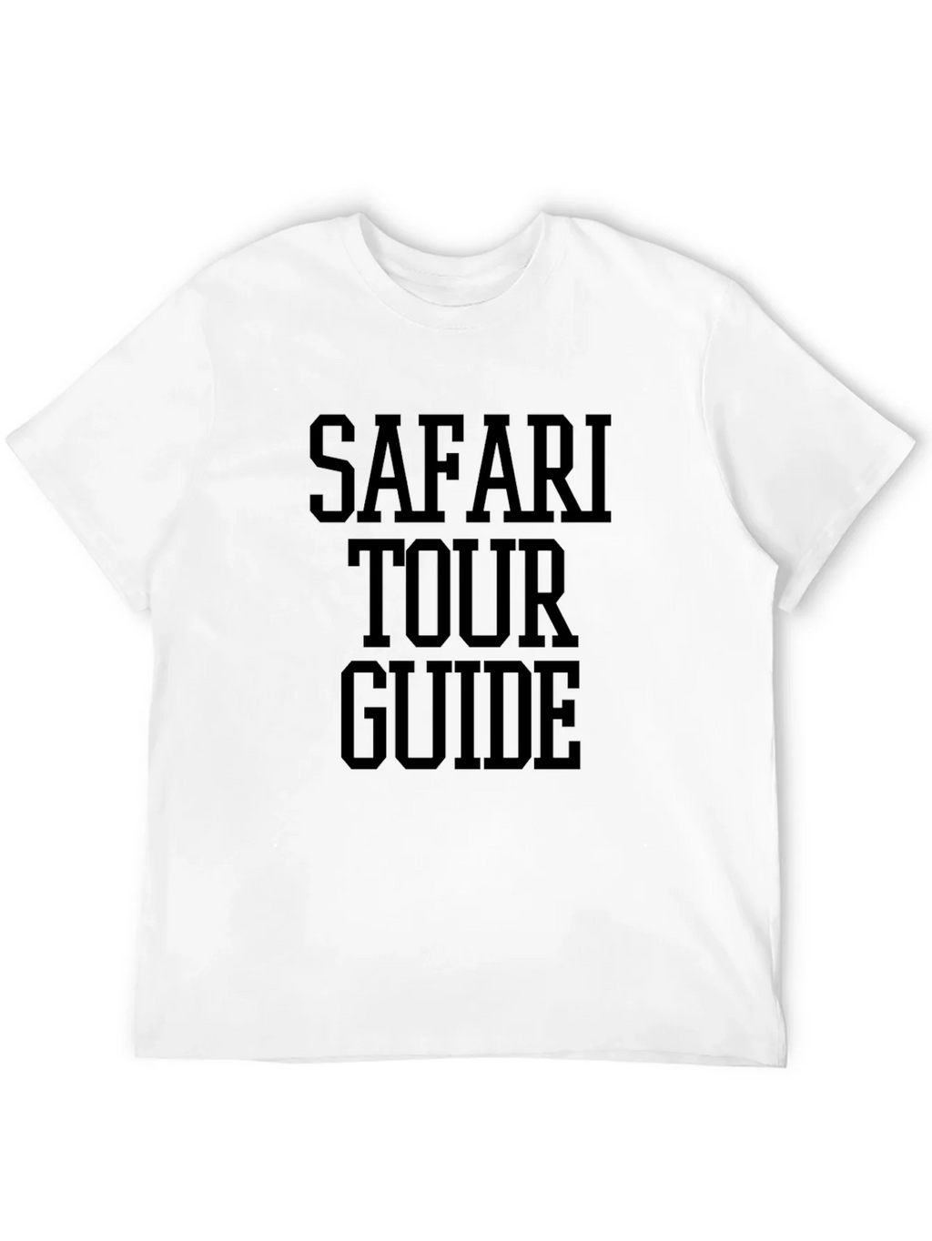 Safari Tour Guide T-Shirt - Black Graphic Tee product image 11