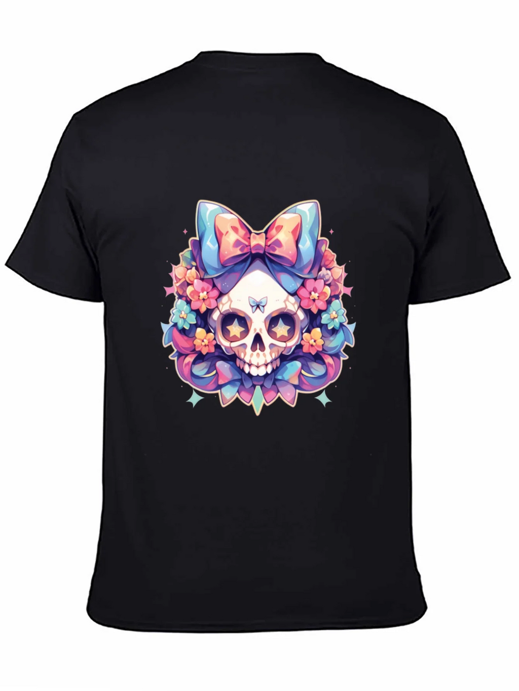 Skull & Flowers Graphic Tee product image 4