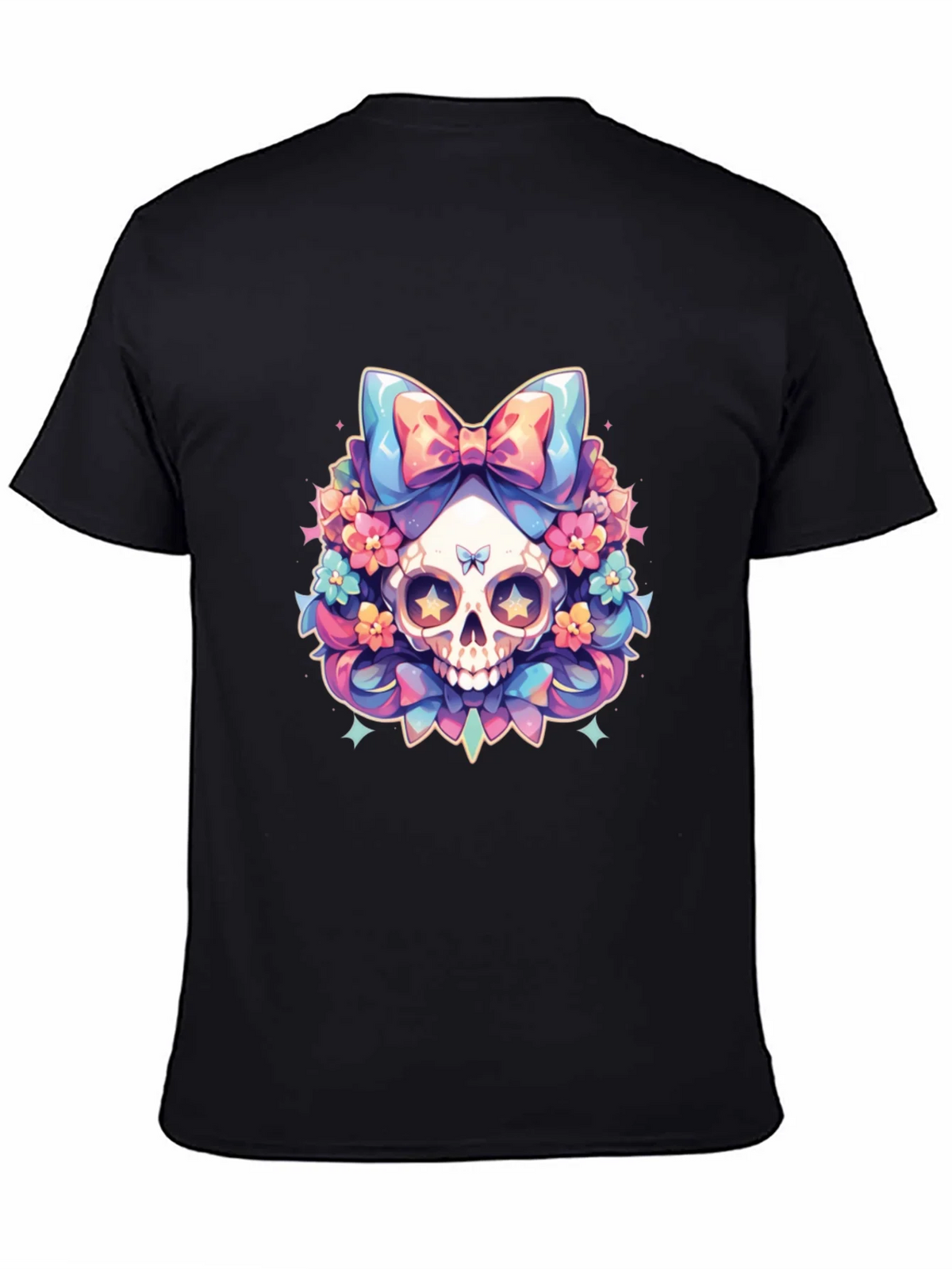 Skull & Flowers Graphic Tee product image 4