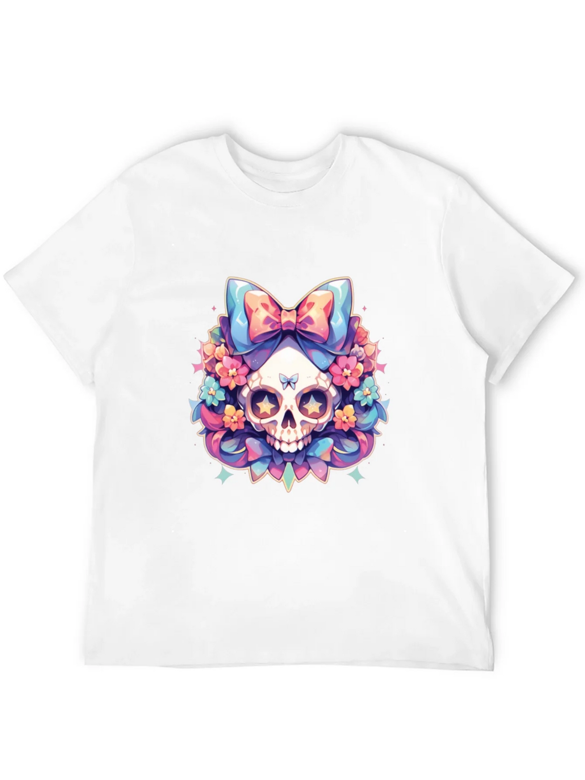 Skull & Flowers Graphic Tee product image 11