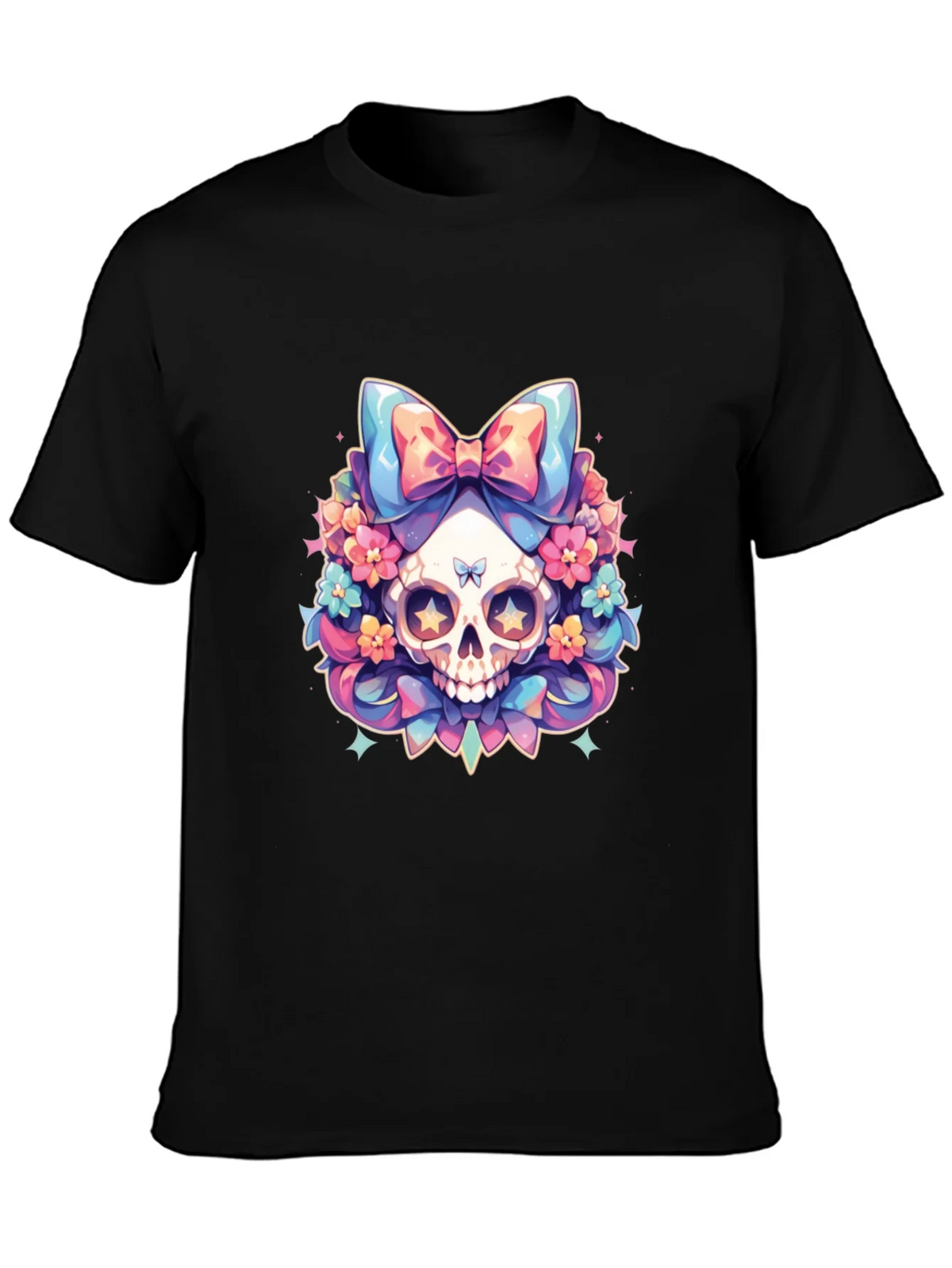 Skull & Flowers Graphic Tee product image 3