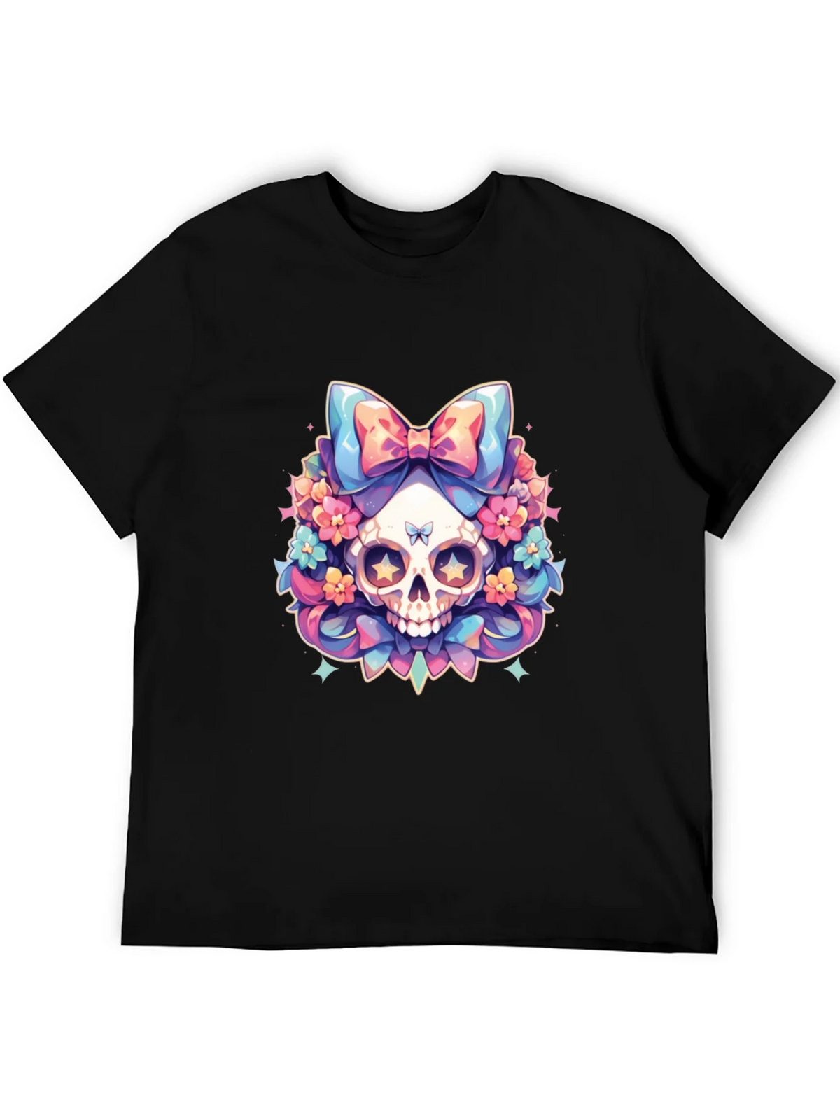 Skull & Flowers Graphic Tee product image 5