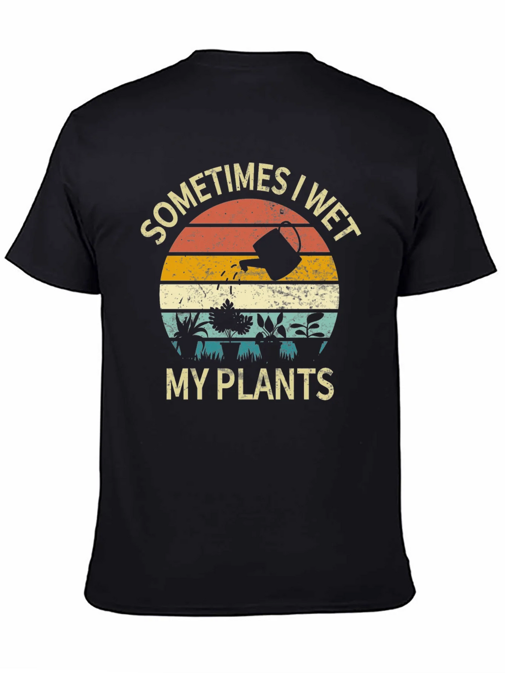 Funny Sometimes I Wet My Plants Graphic T-Shirt product image 3